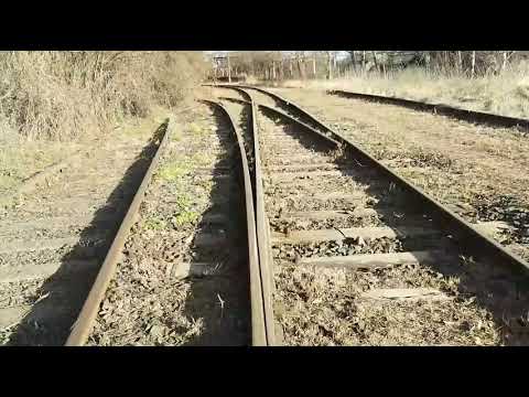 Vasúti vonalat bejárása#1 Hárosi élesztő gyár iparvágánya