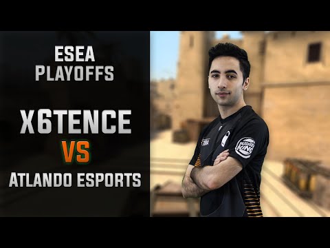 x6tence vs Atlando esports - Mirage | ESEA Playoffs