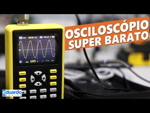 Osciloscópio Digital Portátil (BARATO e FÁCIL DE USAR)
