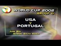 USA vs. Portugal - FIFA World Cup 2002 - Group D Match - June 5th, 2002 - Suwon, South Korea