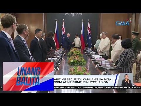 Ekonomiya & maritime security, kabilang sa mga tinalakay nina PBBM at NZ Prime Minister Luxon UB