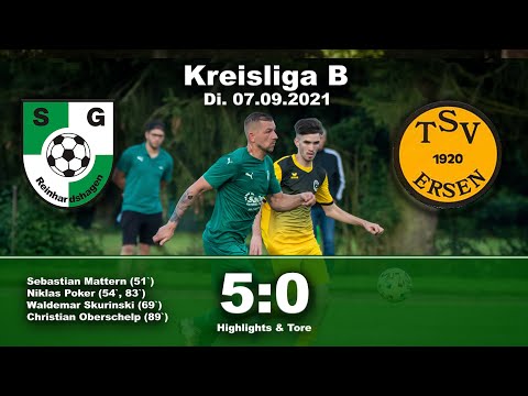 +++ Kreisliga B +++ SG Reinhardshagen II - TSV Ersen II 5:0 (0:0)