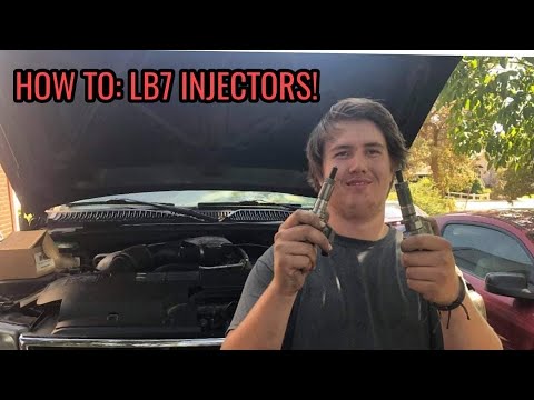 How to remove and Install LB7 Duramax Injectors