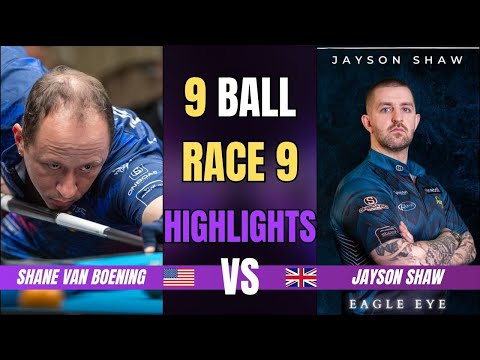 No Room for Errors in This Match | Shane Van Boening - Jayson Shaw | HIGHLIGHTS