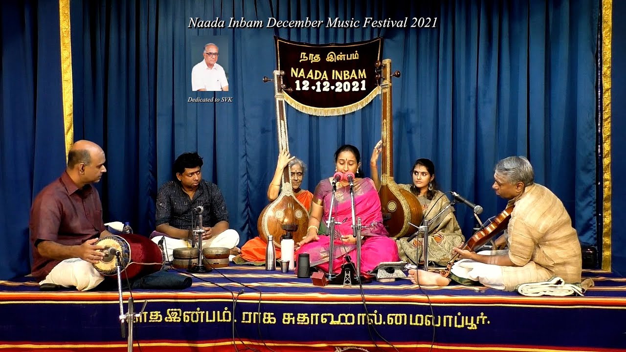 Vidushi Aishwarya Shankar concert - Naada Inbam December Music Festival 2021
