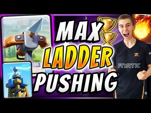 MAX TROPHY PUSHING w/ 2.9 XBOW CYCLE DECK! — Clash Royale