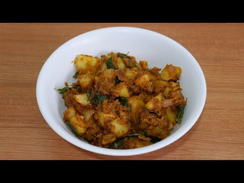 ಆಲೂಗಡ್ಡೆ- ಈರುಳ್ಳಿ ಗೂಜ್ಜು | Potato Onion Curry Recipe | Potato Onion Palya Recipe