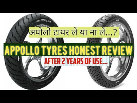 Apollo tyre Honest review. Apollo S1, F5 tyres. Front tyre, Rear tyre.