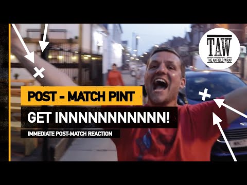 GET INNNNNNNNN! | The Post-Match Pint
