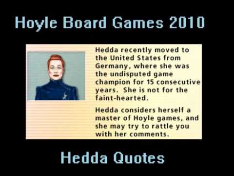 Hoyle Board Games 2010 - Hedda Quotes