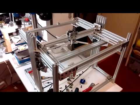 DIY CoreXY build all metal (mostly)