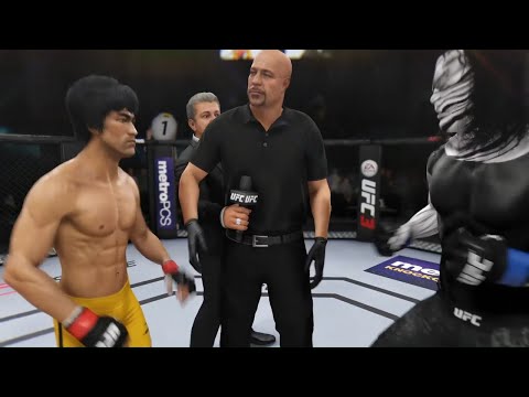 Bruce Lee vs. Royal Fipper (EA sports UFC 3)