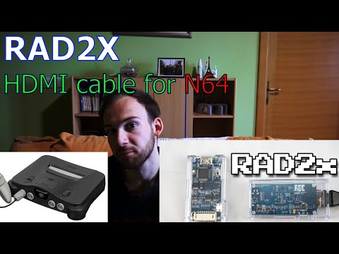 RAD2X - HDMI solution for N64