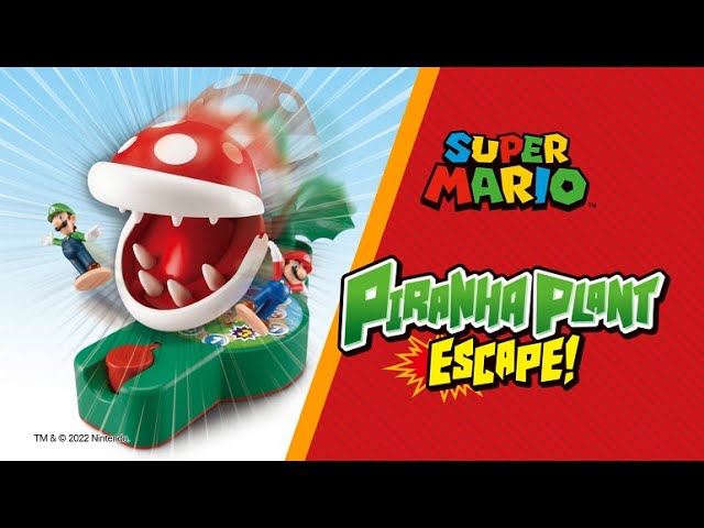 Vídeo relacionado con EPOCH GAMES 07357 SUPER MARIO PIRANHA PLANT ESCAPE! (EPI)