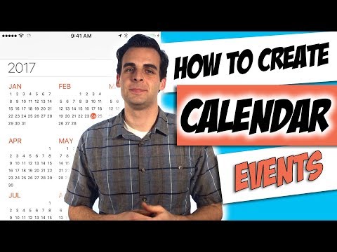How to Create an iPhone Calendar Appointment