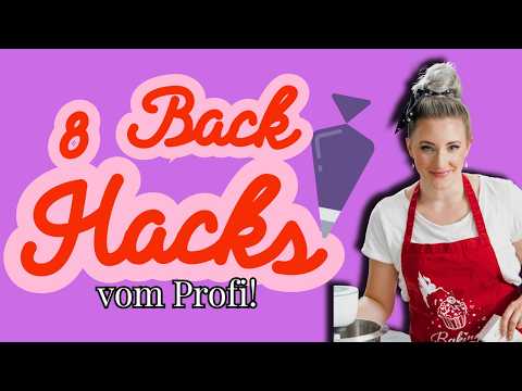 8 Profi-Backhacks: So gelingt JEDES Gebäck perfekt (Konditor-Tipps) - Konditor-Tricks