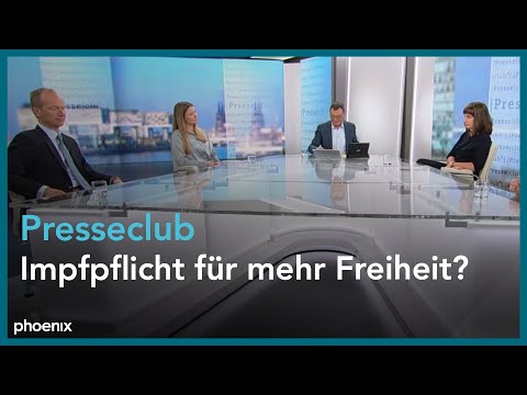 Presseclub: Impfpflicht für mehr Freiheit?