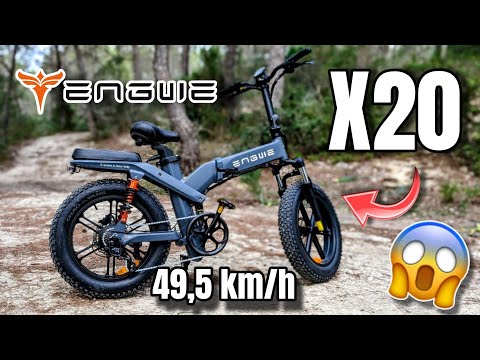 ENGWE X20 bici eléctrica⚡️49,5km/h 😱
