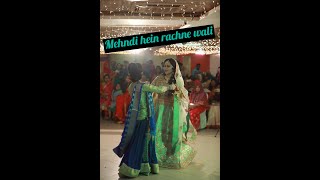 Mehndi hai rachne wali-holud dance performance