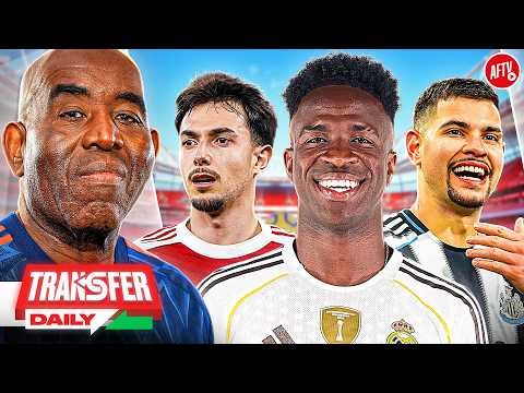 Vini Jr To Arsenal Is REAL?! Howe Admits Bruno Could LEAVE, Zubimendi Exit SHOCK | Transfer Daily