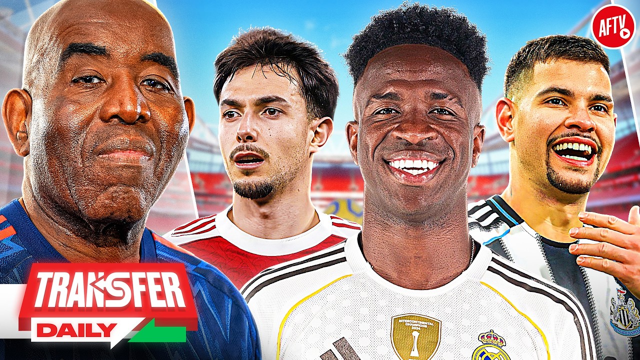 Vini Jr To Arsenal Is REAL?! Howe Admits Bruno Could LEAVE, Zubimendi Exit SHOCK | Transfer Daily