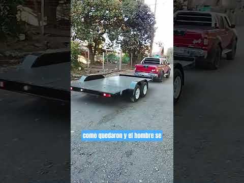 Otro carrito que entregamos para nuestros Clientes #welder #trailer #diy #remolque #reels #carro