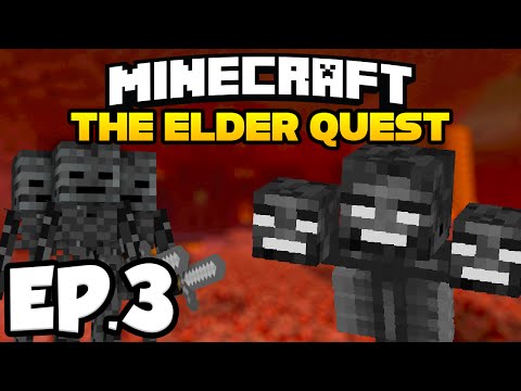 Minecraft: The Elder Quest Ep.3 - WITHER FIGHT!!! (Minecraft Adventure Map)