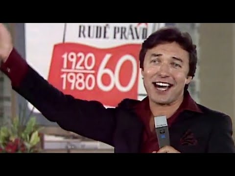 Karel Gott - To jsou fámy/Daň z lásky své/Léto jak má být (Slavnost Rudého práva 1980)