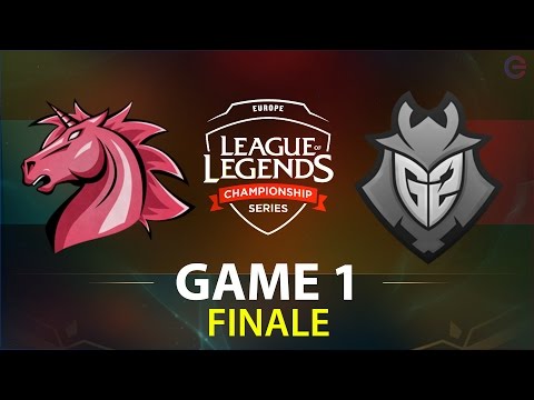 UOL VS G2 • GAME 1 • FINALE LCS EU 2017
