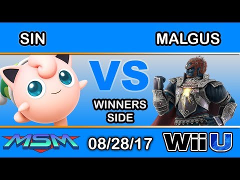 MSM 111 - Sin (Jigglypuff, Toon Link) Vs. Malgus (Ganondorf) Winners Side