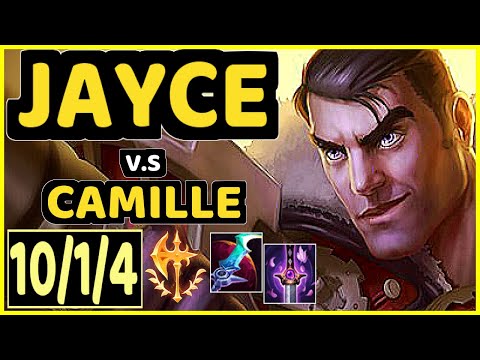 DOXY (JAYCE) vs CAMILLE - 10/1/4 KDA TOP GAMEPLAY - EUW Ranked MASTER