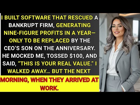 After I Saved the Company, He Gave My Job to His Son. That Was His Biggest Mistake.