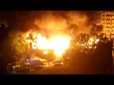 Požiar Karlova Ves,Dlhé Diely(1)