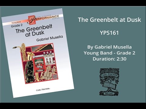 The Greenbelt at Dusk (YPS161) by Gabriel Musella