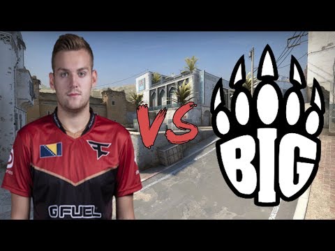 CSGO: POV FaZe NiKo vs BIG (32/24) dust2 @ ESL One Cologne 2018