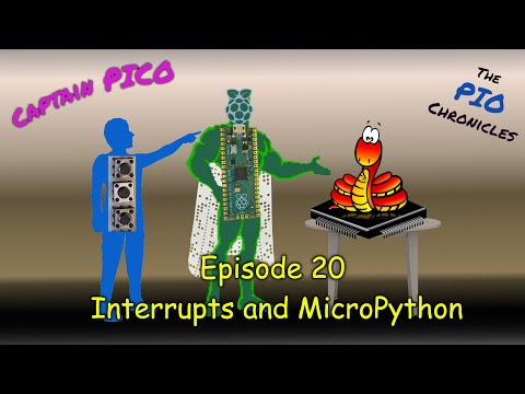Raspberry Pi Pico PIO - PIO Interrupts using MicroPython - Ep. 20