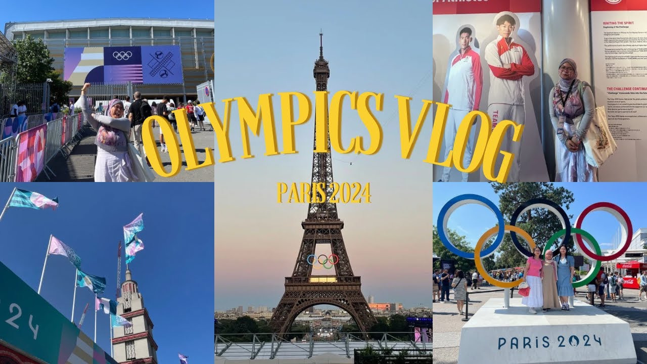 i went to paris olympics 2024 🏐🏅📣