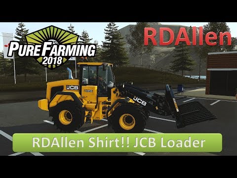 Pure Farming 2018 Montana E12 - RDAllen Shirts and JCB Loader!