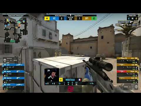 ZYWOO SCOUT MASTERCLASS | Vitality vs Sprout | CSGO EPL Season 15