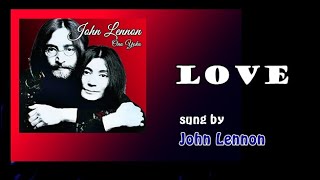 Love / John Lennon (with Lyrics &amp; 가사 해석, 1970)