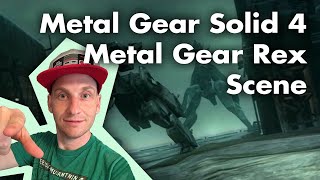 Metal Gear Solid 4 - Metal Gear Rex Scene