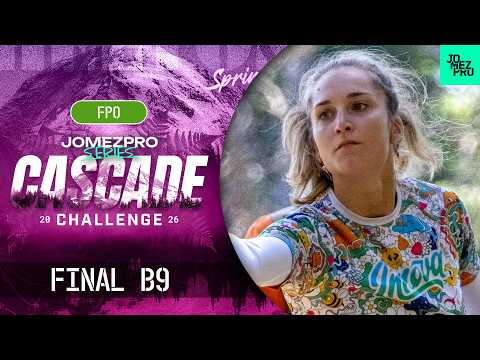 2026 Discraft Cascade Challenge | FPO FINALB9 | Saarinen, Scoggins, Mertsch, Laine | Jomez Disc Golf