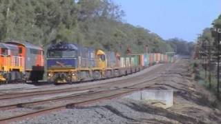 preview picture of video 'Railways in Australia; EMD and GE power'
