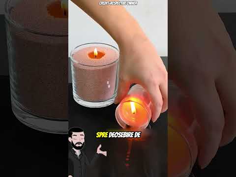 🕯️ Cea Mai Sigură Lumânare Din Lume 😱