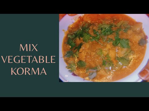 Mix Vegetable korma|shamiza's kitchen ❤️🍽️
