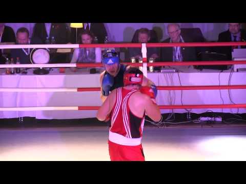 Simen Nysæter vs Tomas Mikasauskas - NM boksing 2014