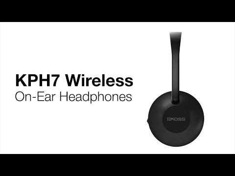 Koss Headphones KPH7 Over-Ear Wireless Mic