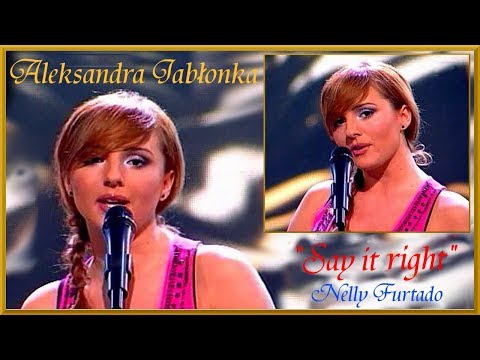 Aleksandra  Jabłonka Say it right JTM 27 05 2010