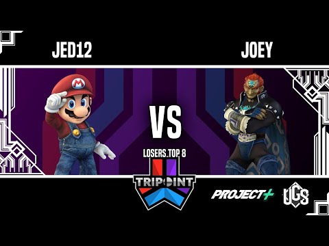 Tripoint Smash 197 - Losers Top 8 - Jed12(Mario) Vs. Joey(Ganondorf)
