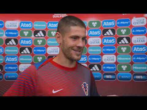 Kramarić after the victory in the Faroe Islands